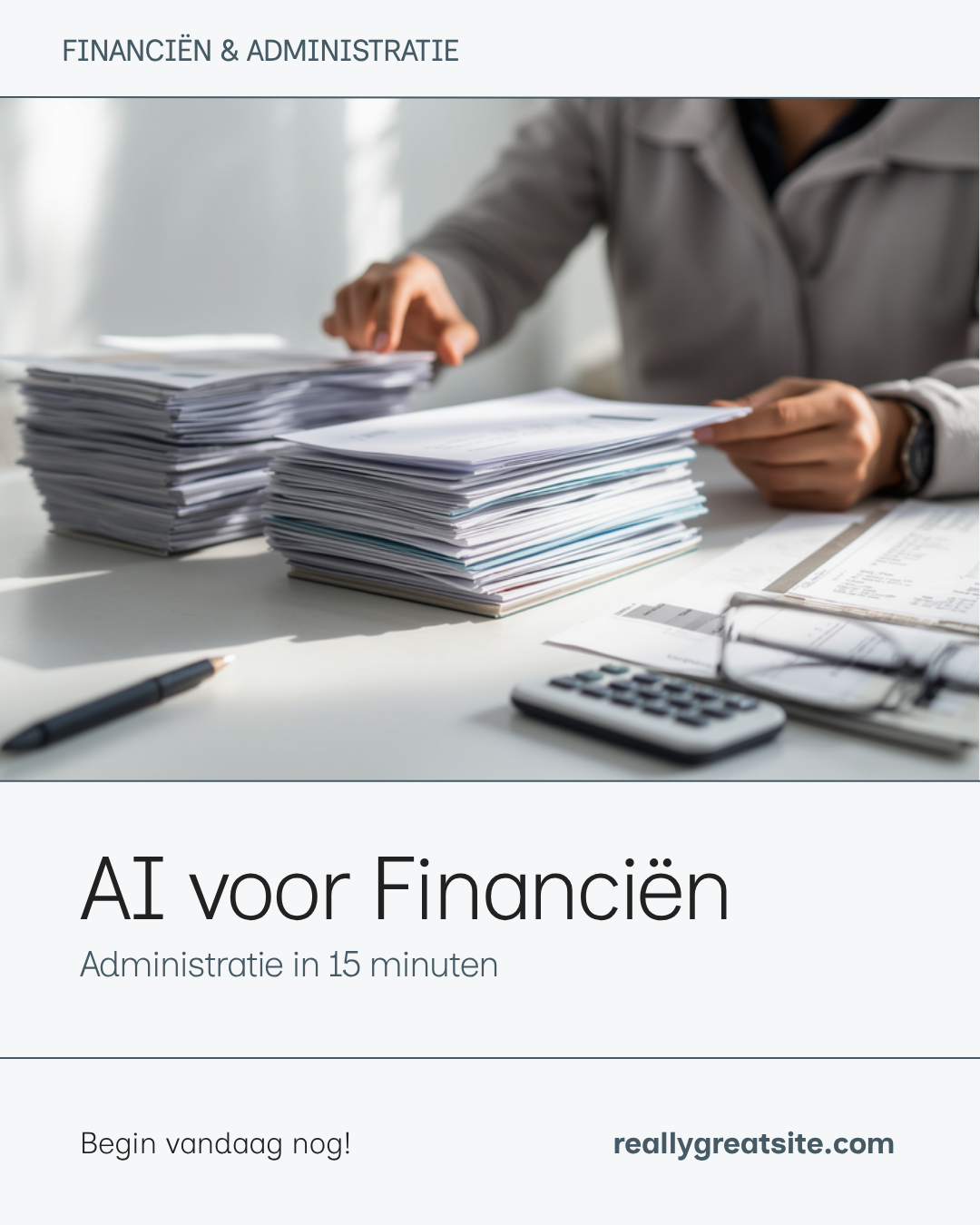 AI voor Financiën & Administratie - Volledige cursus (5 modules)